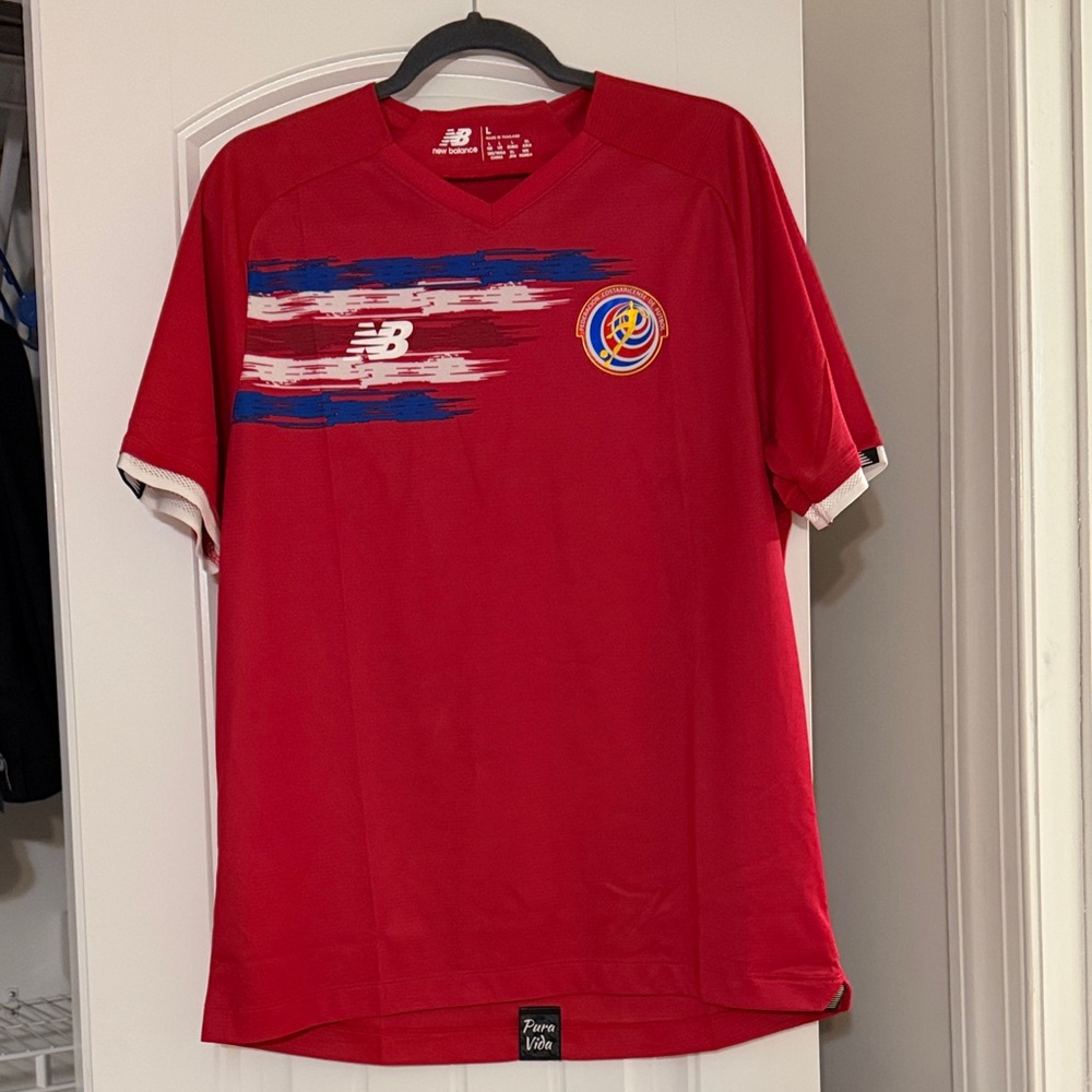 New Balance Red and Blue Men's Jersey